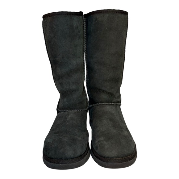 UGG Women's Classic II Tall Suede Boots black, Size 7‎ - Picture 5 of 7